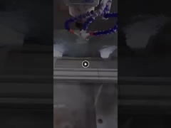 Cortador de fresado de vidrio de carburo de tungsteno de alta calidad para el mecanizado CNC de precisión