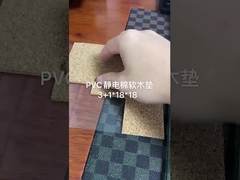 Protección de las superficies de los muebles con pastillas de corcho autoadhesivas de espesor natural de 1/8 de pulgada