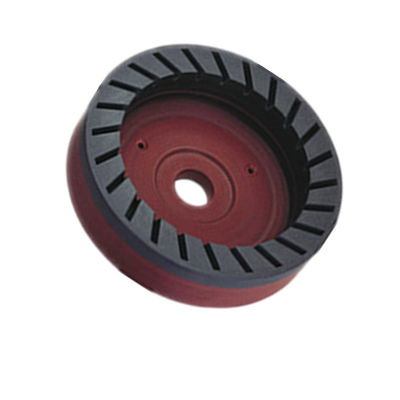 D150mm Rueda de resina dentada interna forma de cuenco Rueda de molienda continua de diamantes para máquina de bordado de bisel de vidrio
