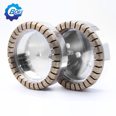 Boke 175 mm herramienta de molienda de perfil segmentado de unión de metal rueda de diamante
