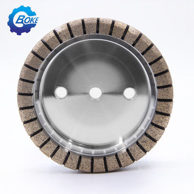 Boke 175 mm herramienta de molienda de perfil segmentado de unión de metal rueda de diamante