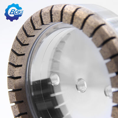 Boke 175 mm herramienta de molienda de perfil segmentado de unión de metal rueda de diamante