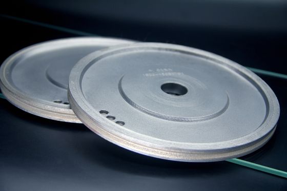 150 mm de vidrio plano en forma de V de diamantes de moler para la máquina de bordado