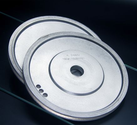 150 mm de vidrio plano en forma de V de diamantes de moler para la máquina de bordado