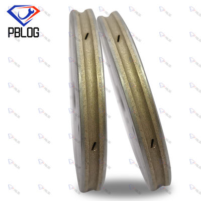 PBLOG Fabricación Máquina CNC Manual Sinterizado de diamantes de molienda de vidrio de mármol cerámica de borde de la rueda