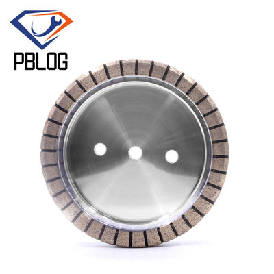 PBLOG Molino de diamantes máquina de moler de borde de vidrio disco abrasivo afilado forma de taza al por mayor