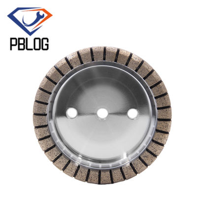 PBLOG Molino de diamantes máquina de moler de borde de vidrio disco abrasivo afilado forma de taza al por mayor