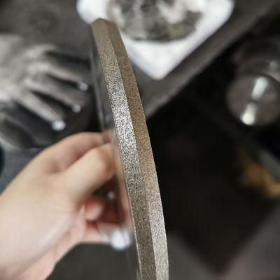 Boke China borde de vidrio sintético de 4 pulgadas 10 mm de espesor ruedas de molienda de diamantes