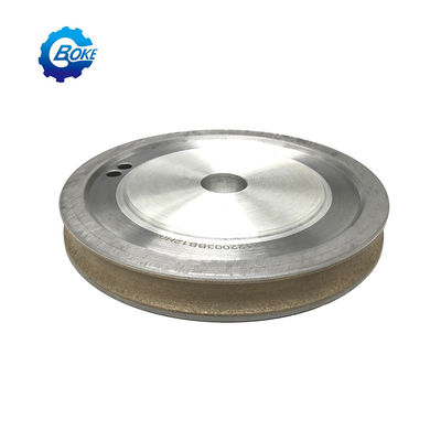 Boke China borde de vidrio sintético de 4 pulgadas 10 mm de espesor ruedas de molienda de diamantes