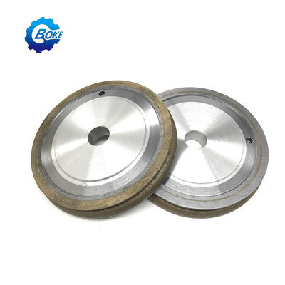 Boke Mejor profesional de vidrio convexo Beveling moler rueda de diamante para el borde del vidrio