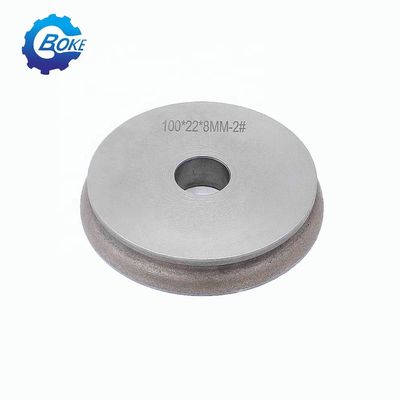 Durabilidad Pblog 240# Grisa de diamantes de molienda rueda de borde redondo 12/22/30 mm Arbor Hole