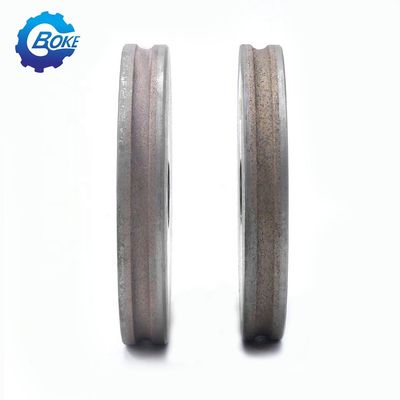 Boke mayorista 150 mm 6 pulgadas Diamante de forma V de molienda plana Diamante de vidrio rueda de biselado