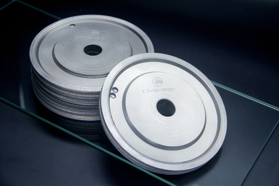 PBLOG Estilo sinterizado capa de trabajo gruesa pequeño lote personalizado de la rueda de molienda de diamantes estable adecuado para el vidrio centro CNC
