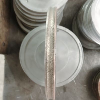 80MM de grano personalizado de diamantes para la máquina de procesamiento de vidrio disco abrasivo