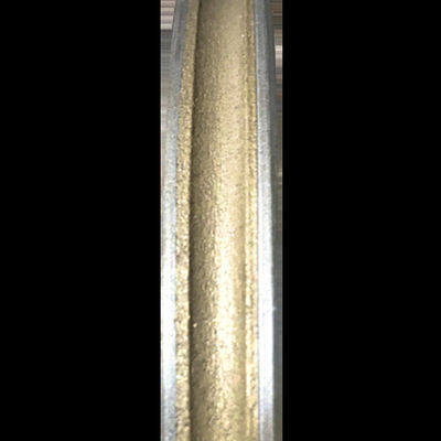 80MM de grano personalizado de diamantes para la máquina de procesamiento de vidrio disco abrasivo