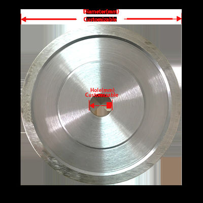 80MM de grano personalizado de diamantes para la máquina de procesamiento de vidrio disco abrasivo