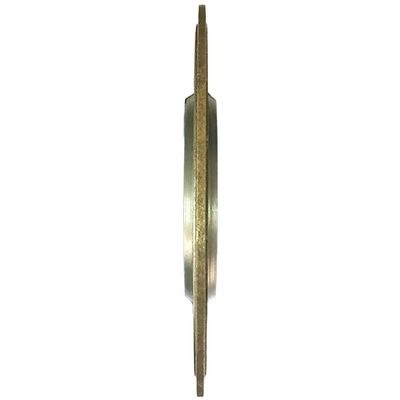 La rueda de ranura de vidrio sinterizado de diamante se puede hacer para adaptarse a todas las máquinas de ranura