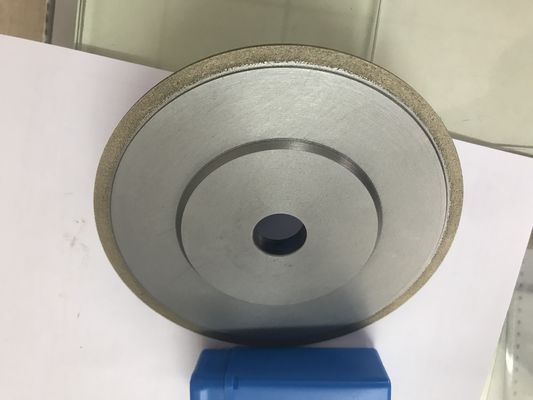 La rueda de ranura de vidrio sinterizado de diamante se puede hacer para adaptarse a todas las máquinas de ranura