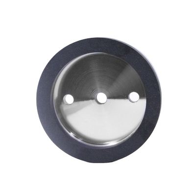 Venta en general de cuenco de forma de copa de diamantes de resina de la rueda de unión para el cristal de borde recto
