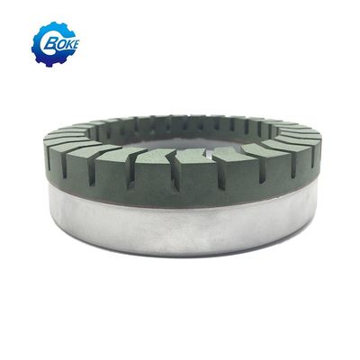 Rueda de unión de resina de diamante segmentada de forma de cuenco verde de alta calidad