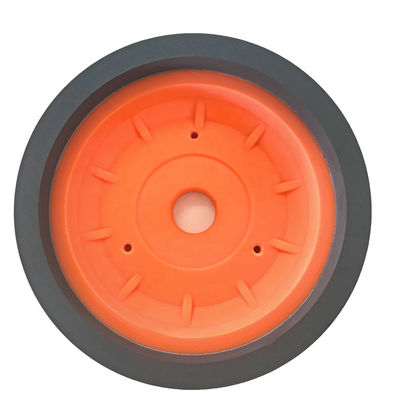 Grinding de bonos de la copa de naranja Beveling rueda de resina para la máquina de vidrio para Bavelloni Bovone