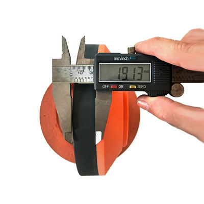 Grinding de bonos de la copa de naranja Beveling rueda de resina para la máquina de vidrio para Bavelloni Bovone