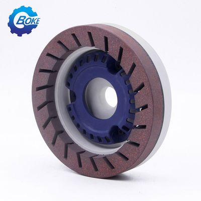 Rueda de molienda de resina segmentada de forma turbo unida para máquina de biselado de Bavelloni