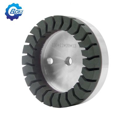 Venta en caliente Taza verde Turbo Segmented Diamond Resin Bond Wheel para máquina de biselado de vidrio