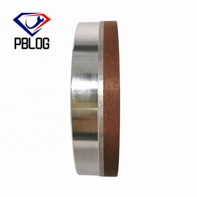 PBLOG Materiales de alta calidad Vidrio Marmol Placa de roca de molienda Chamfering Roja resina rueda de diamante