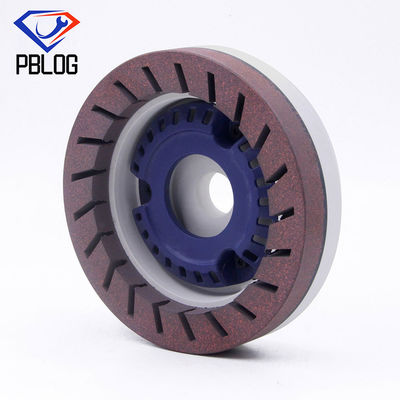 PBLOG Venta en caliente Rueda de molienda segmentada de resina para máquina de biselado de vidrio