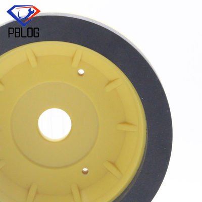 PBLOG Rueda de resina para el pulido de vidrio uso de la máquina de biselado amarillo al por mayor