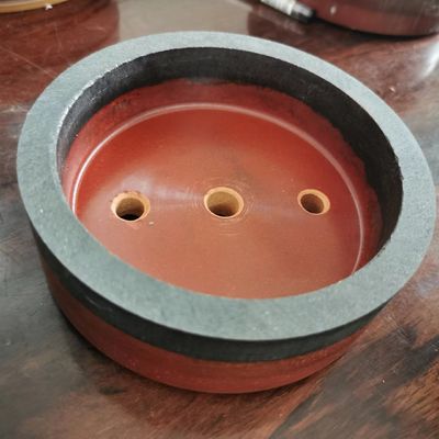 Máquina de vidrio de borde recto de venta al por mayor Ruedas de resina de forma de cuenco de goma