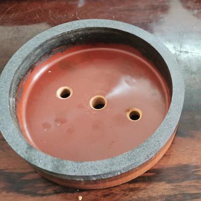 Máquina de vidrio de borde recto de venta al por mayor Ruedas de resina de forma de cuenco de goma