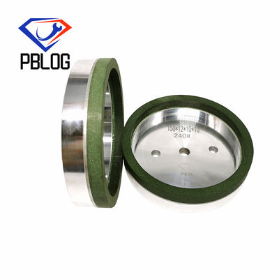 PBLOG Polido de vidrio con resina de moldeado de rueda de moldeado de máquina de borde recto