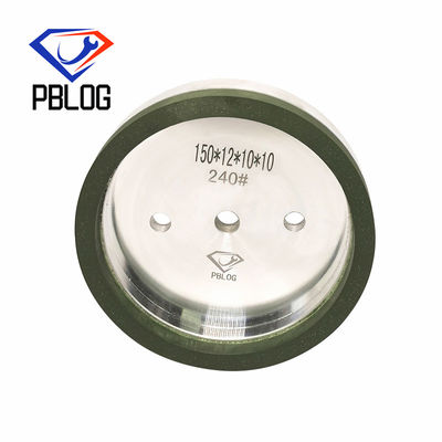 PBLOG Polido de vidrio con resina de moldeado de rueda de moldeado de máquina de borde recto