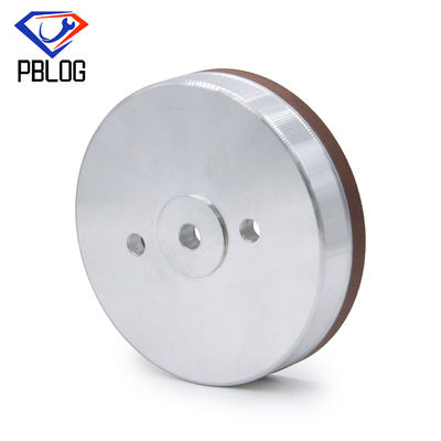 Venta directa de fábrica barata Accesorios para bordes de vidrio herramienta de bordes rojos Rueda de resina de aluminio
