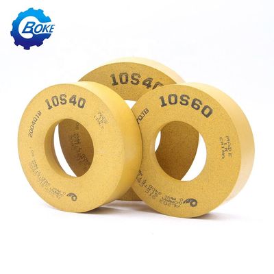 Material nuevo Abrasivo 150 x 70 x 40 mm para línea recta Doble borde 10S40 rueda de pulido de vidrio