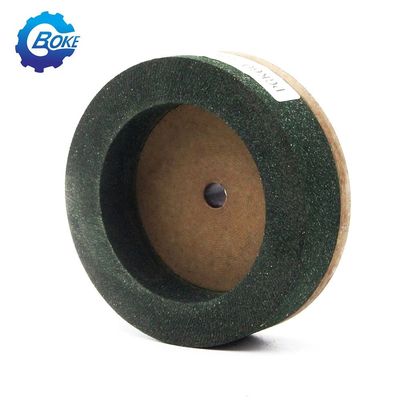 Buen rendimiento forma de copa verde 150mm Bk rueda de pulido para máquina de bordado