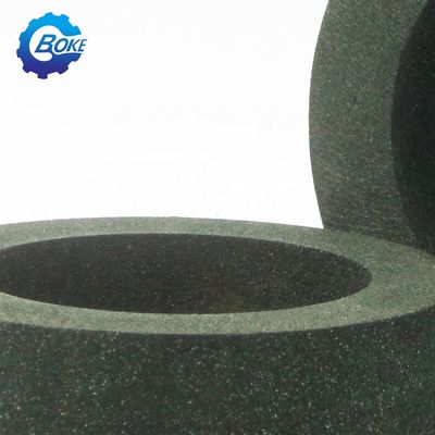 Buen rendimiento forma de copa verde 150mm Bk rueda de pulido para máquina de bordado