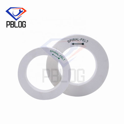 PBLOG Forma de anillo Alta calidad de vidrio pizarra rueda de pulido de alto brillo