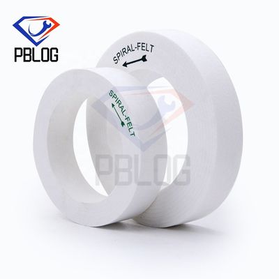 PBLOG Forma de anillo Alta calidad de vidrio pizarra rueda de pulido de alto brillo