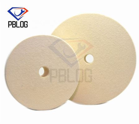 Fabricante personalizable Herramienta de pulido de metal de vidrio cerámico lana Rueda de pulido de feltro