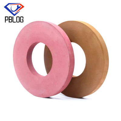 Venta caliente popular Material de caucho vidrio piedra pulida BK rueda de pulido