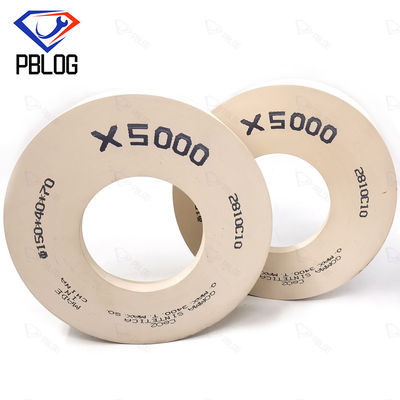X5000 5.9 pulgadas baja velocidad 1700rpm rueda de pulido de la máquina de vidrio