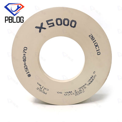 X5000 5.9 pulgadas baja velocidad 1700rpm rueda de pulido de la máquina de vidrio