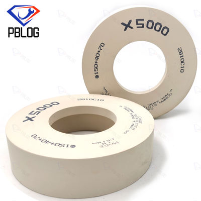 X5000 5.9 pulgadas baja velocidad 1700rpm rueda de pulido de la máquina de vidrio