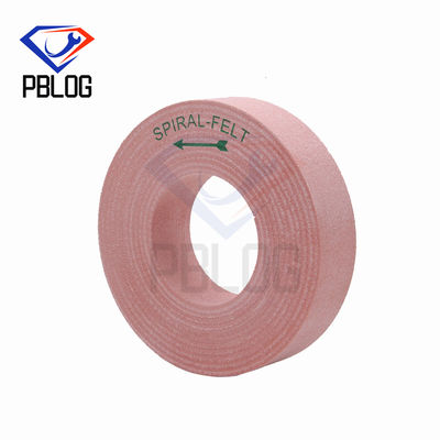 herramientas de procesamiento de bordes de vidrio personalizables Lana en espiral Ruedas disco de pulido de fieltro