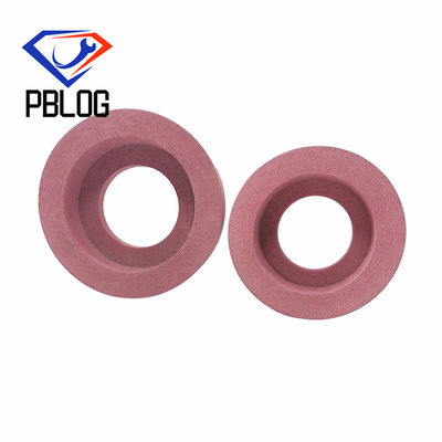 Fabrica personalizable Accesorio de pulido para el procesamiento de bordes de vidrio piedra de molienda rosa rueda de pulido tipo copa