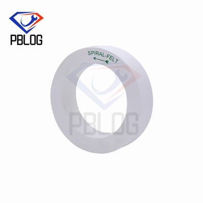 PBLOG Rueda de pulido de feltro espiral para el pulido de vidrio
