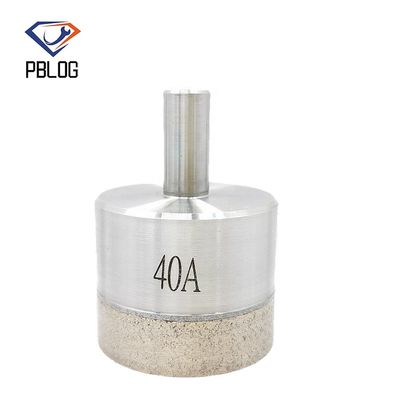 Fabricación de una sierra de vidrio de perforación de diamantes para vidrio